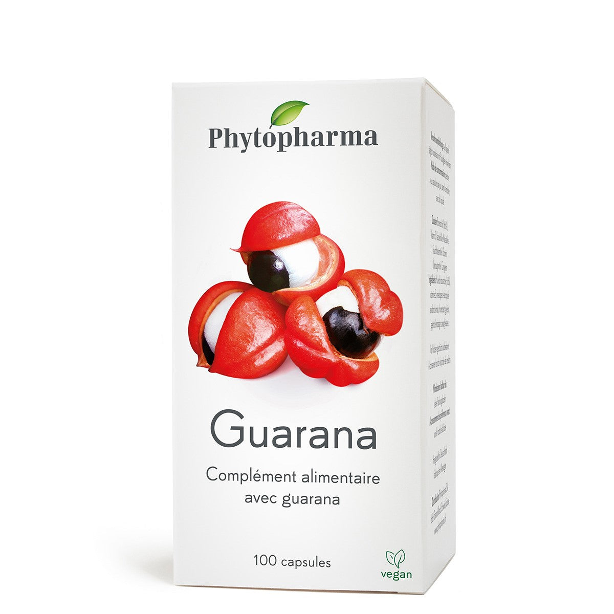 Phytopharma – Guarana Capsules | Energy & Concentration Support | 100 capsules