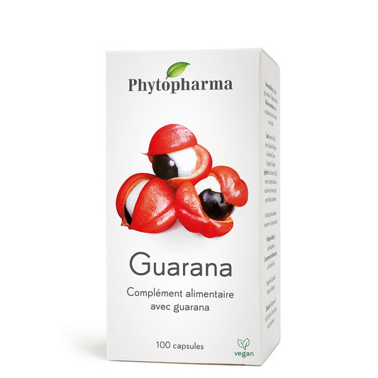 Phytopharma – Guarana Capsules | Energy & Concentration Support | 100 capsules