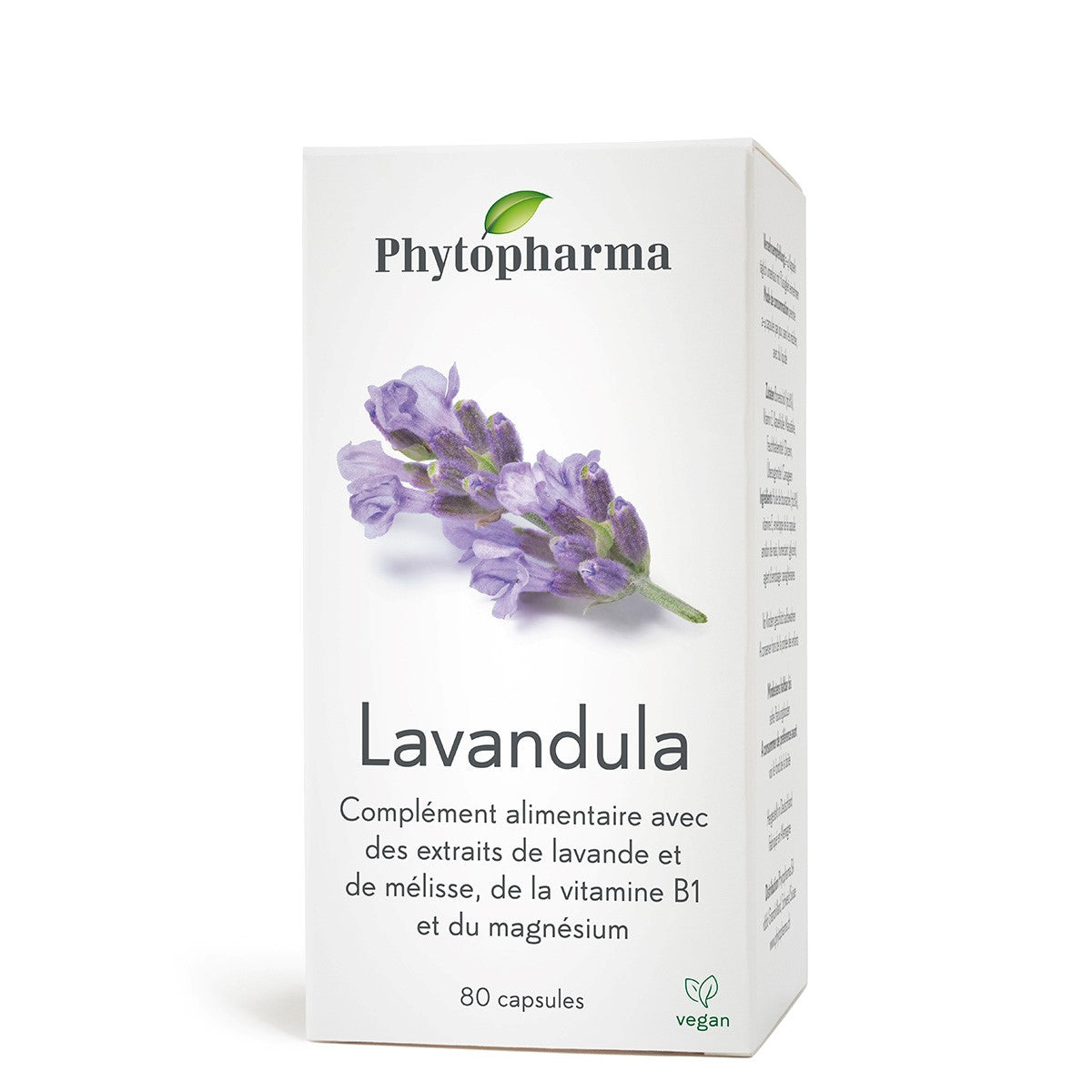 Phytopharma – Lavandula Capsules | Relaxation & Nervous System Support | 80 capsules
