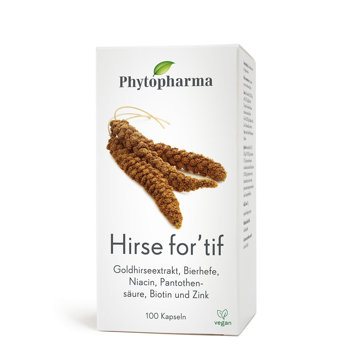 Phytopharma – Millet for'tif Capsules | Hair, Skin & Nails Support | 100 capsules Main image