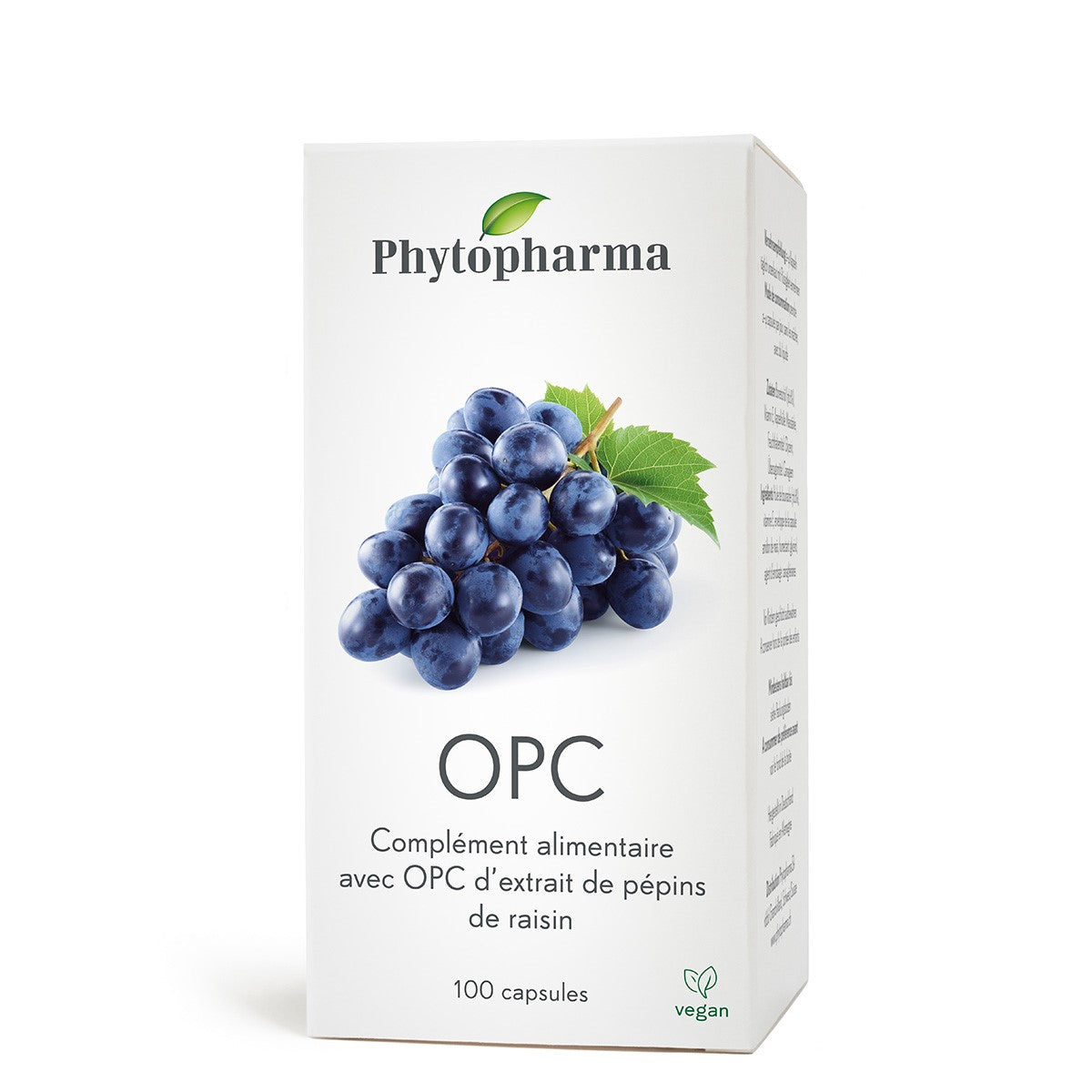 Phytopharma – OPC Capsules | Grape Seed Extract & Antioxidant Support | 100 capsules