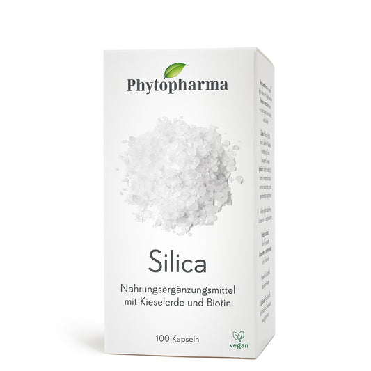 Phytopharma Silica Kapseln – Swiss beauty supplement with silica and biotin