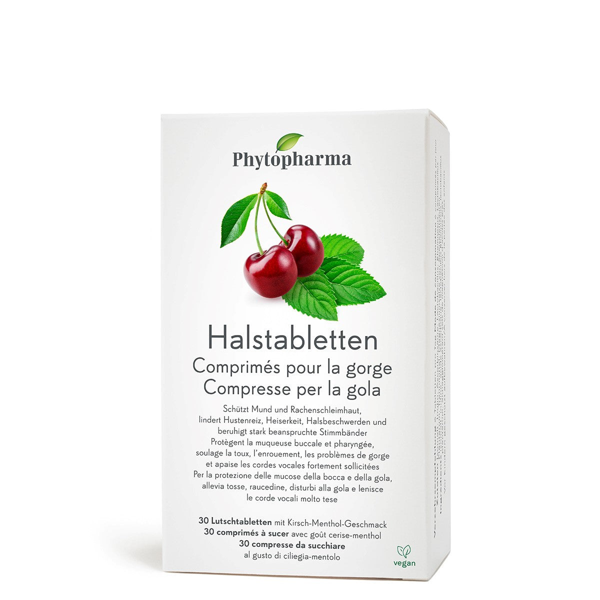 Phytopharma Throat Lozenges Oral Comfort Support Temporary Soothing 30 lozenges Main image