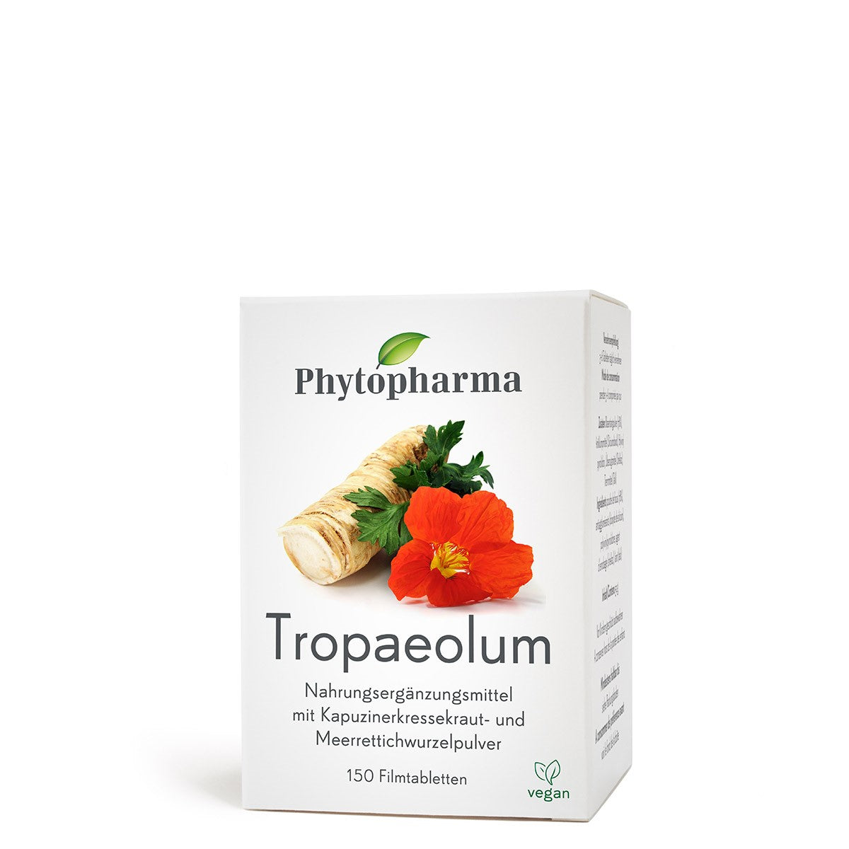 Phytopharma Tropaeolum Tablets – nasturtium and horseradish immune support (150 tablets)