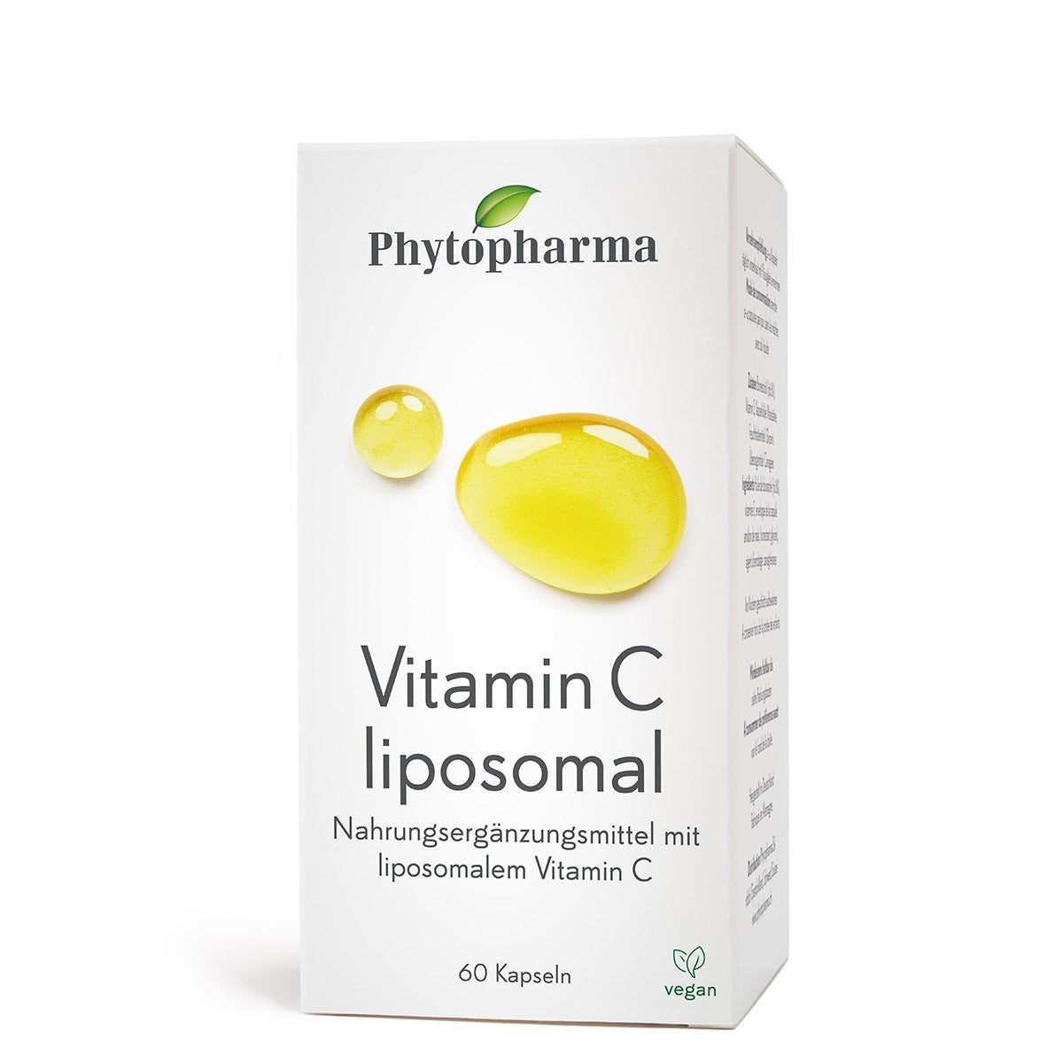 Phytopharma Vitamin C Liposomal Capsules – high absorption immune support 