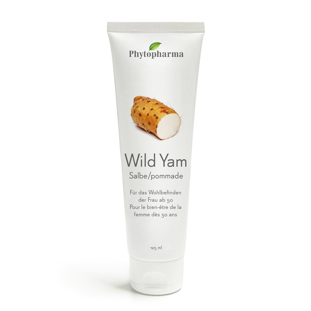 Phytopharma Wild Yam Cream – hormonal balance and skin comfort for women 50+ (125 ml)