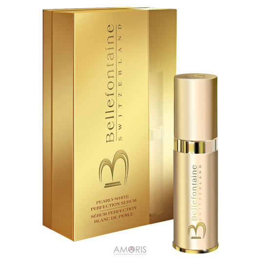 Pump dispenser & packaging – Pearly White Perfection design