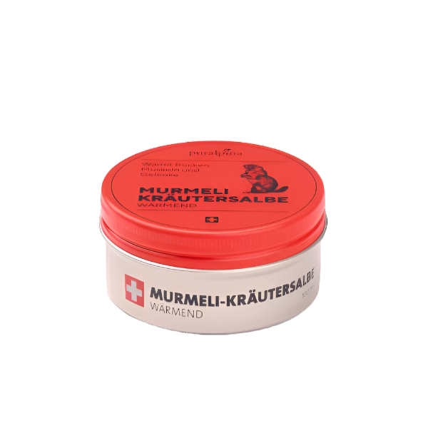 Puralpina Marmot Herbal Cream Warming – Swiss warming balm for muscles and joints 100ml
