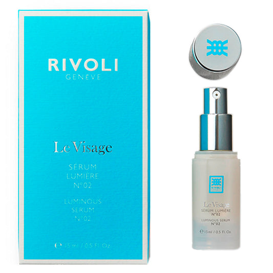 RIVOLI Le Visage Sérum Lumière N°02 50 ml – Swiss radiance boosting face serum