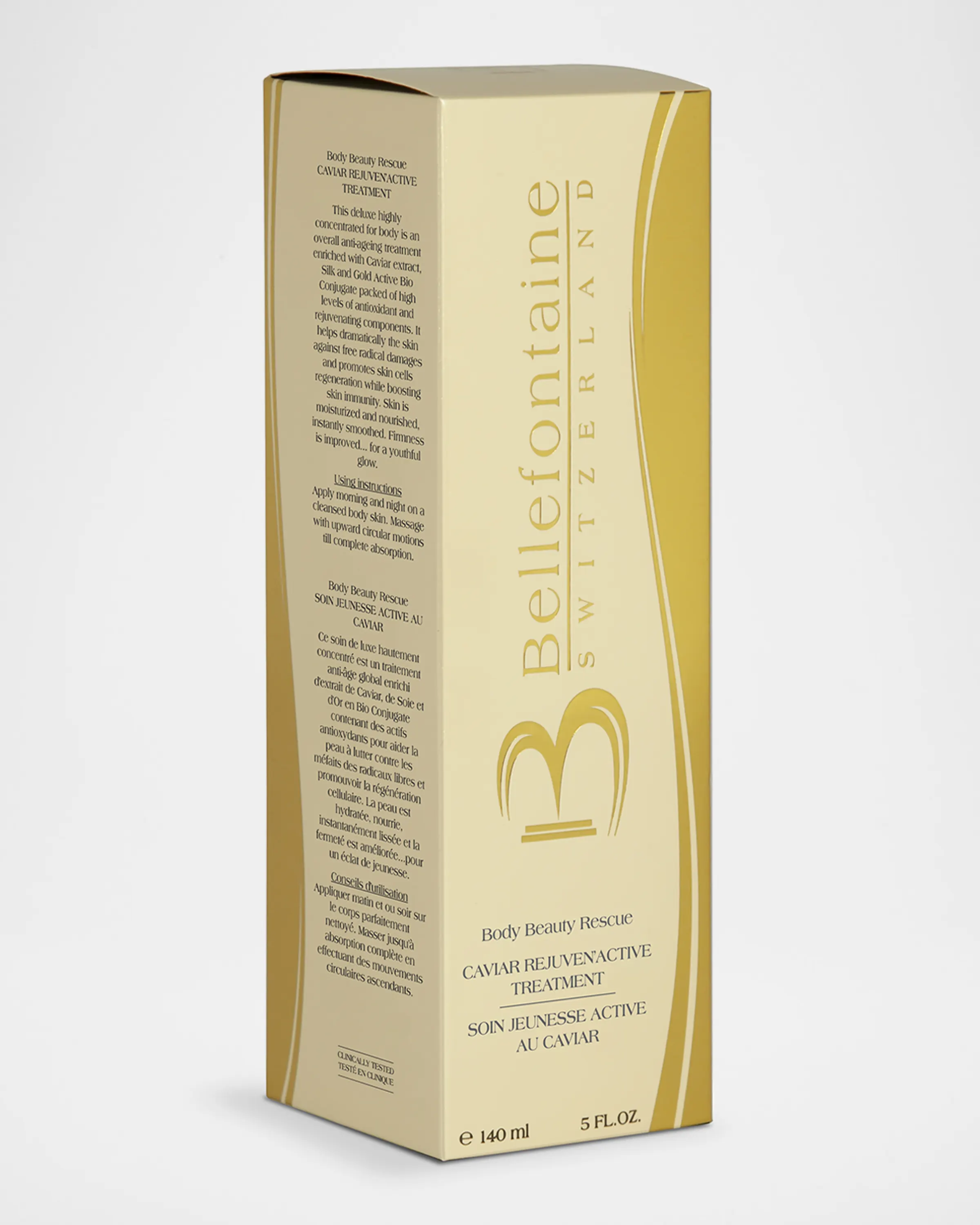 RejuvenActive Treatment packaging & product – Swiss body care