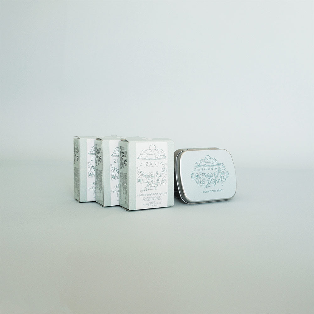 ZIZANIA Shampoo Bar Travel Kit