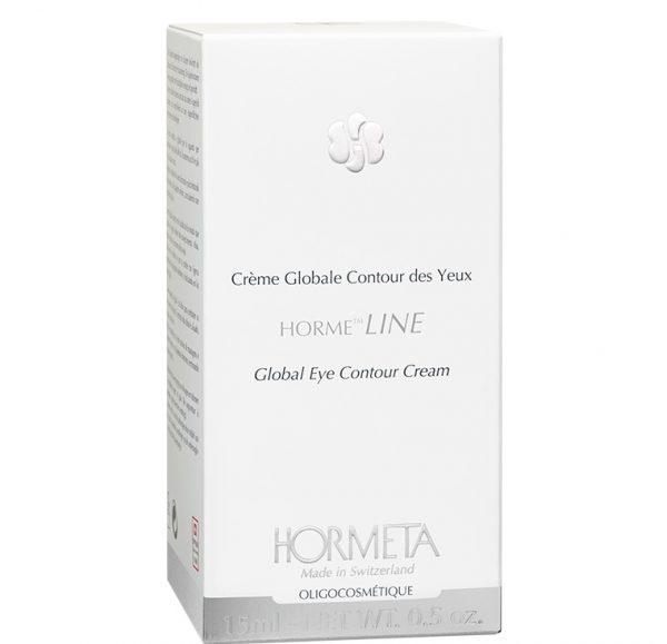 Swiss eye care HormeLINE Global Eye Contour Cream – firmer, hydrated eye area