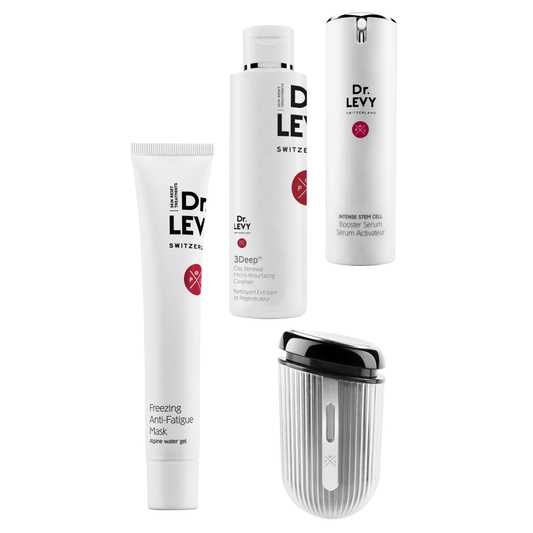 Swiss luxury skincare system – Dr. LEVY ThermoGlow Pro + Routine Kit