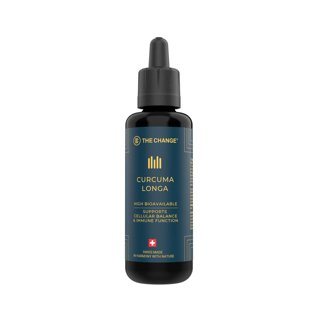 THE CHANGE Curcuma Longa Swiss micelle curcumin liquid drops for joint support and vitality | Beautylion.ch