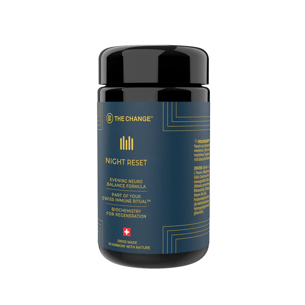 THE CHANGE Night Reset Swiss Evening Formula 60 Capsules