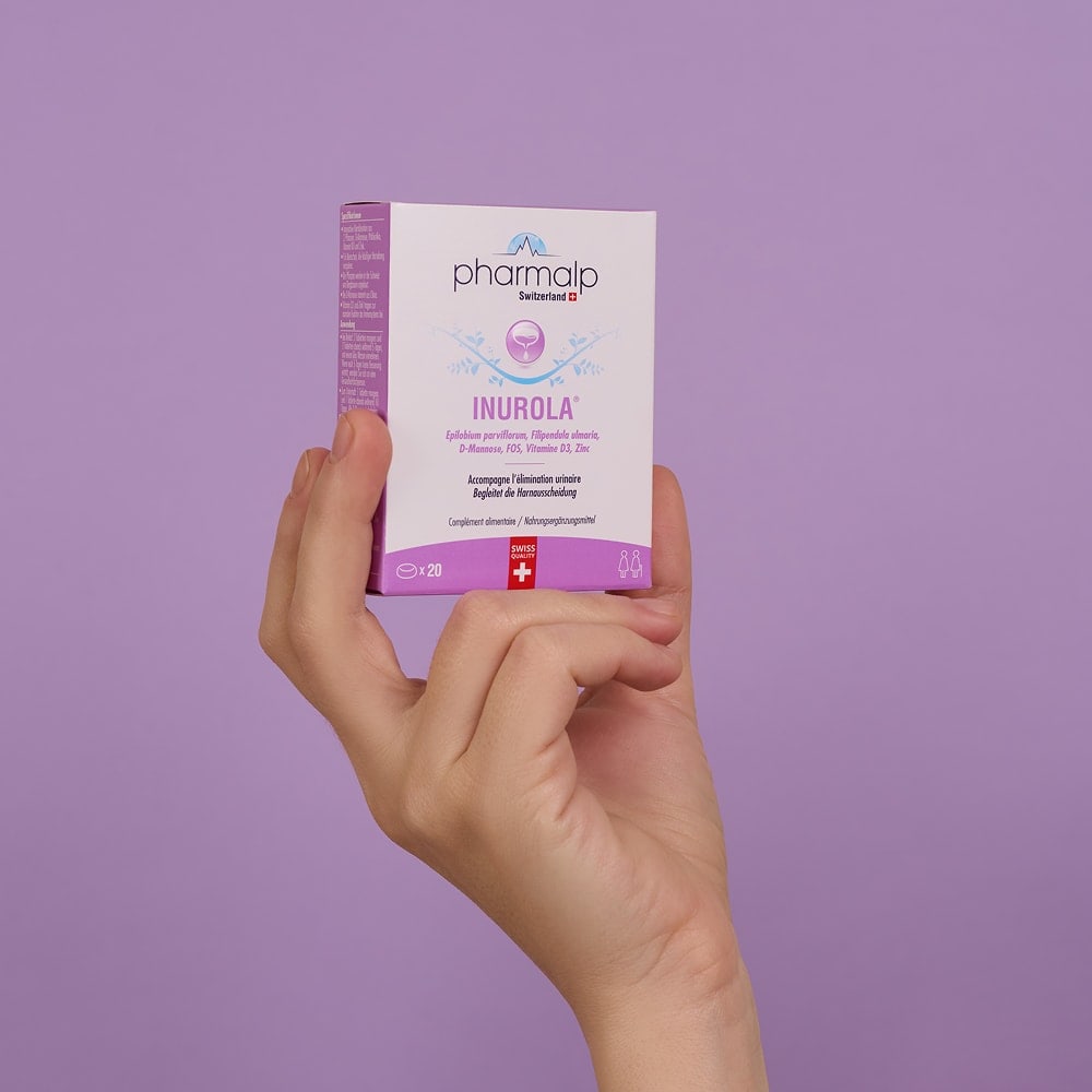 Tablets of Pharmalp INUROLA® – vegan urinary comfort formula