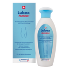 Texture of Lubex Femina Washing Emulsion – gentle emulsion for intimate and full-body cleansing