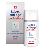 Texture of Lubex anti-age Sun Fluid Face – lightweight fluid with mineral filters & Ectoin for protection