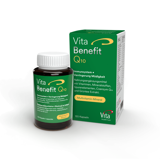 Vita Benefit Q10 – Swiss Everyday Multivitamin & CoQ10 Capsules