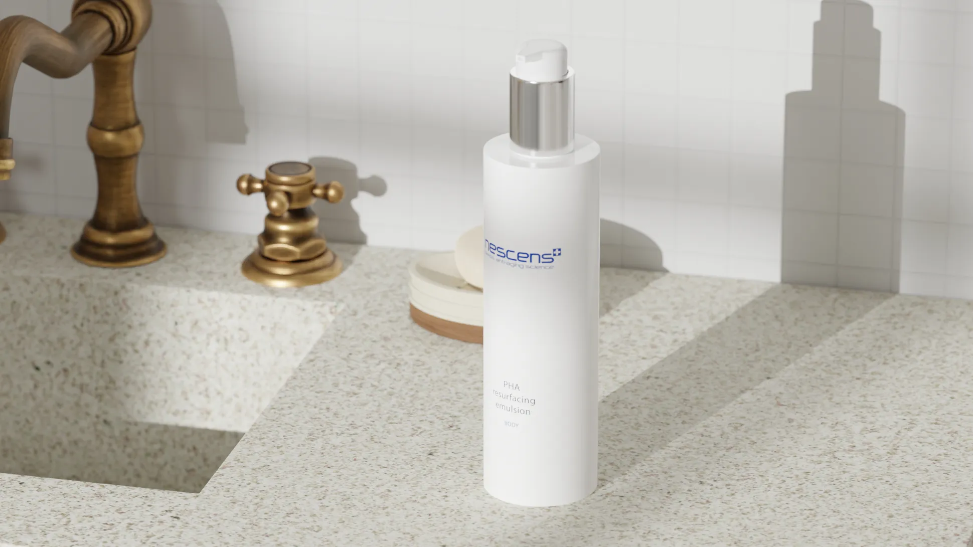 Nescens PHA Resurfacing Emulsion Care – Swiss Gentle Exfoliating & Hydrating Body Treatment | 200 ml Secondary image