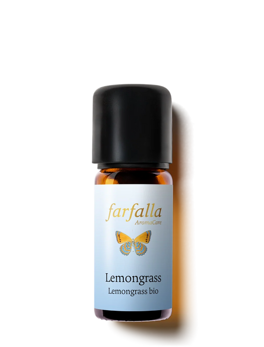 Farfalla – Organic Lemongrass Grand Cru Essential Oil | Aromatherapy Oil | 10 ml