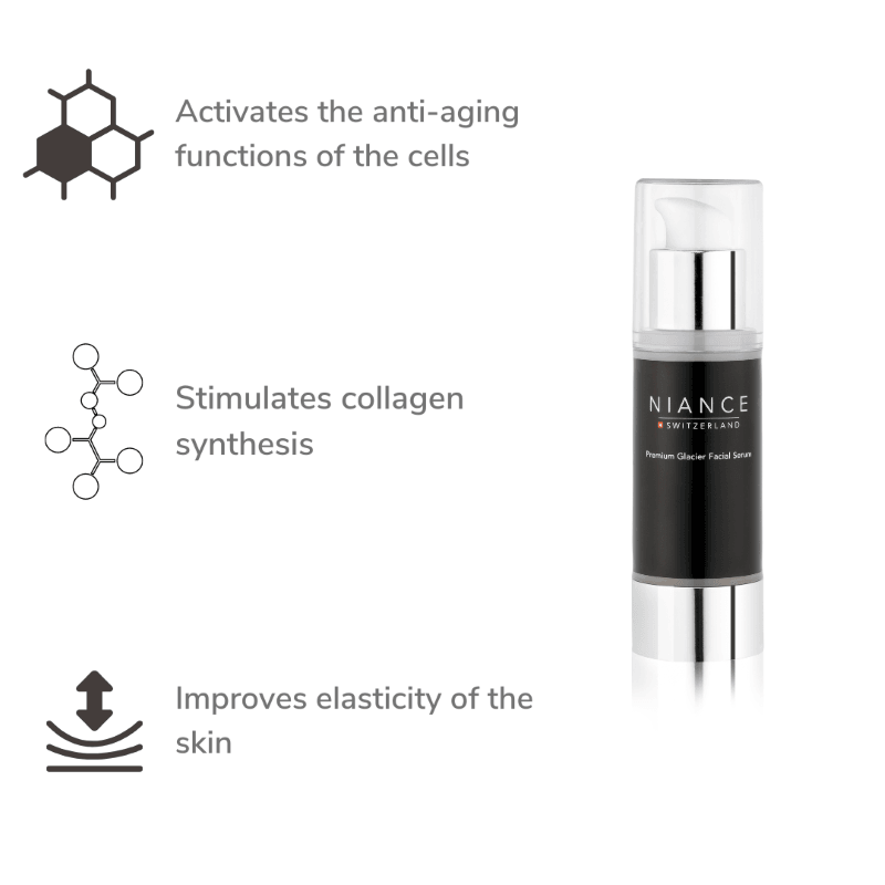 NIANCE – Premium Glacier Facial Serum MEN | Anti-Aging & Firming Serum for Men | 30 ml Secondary image