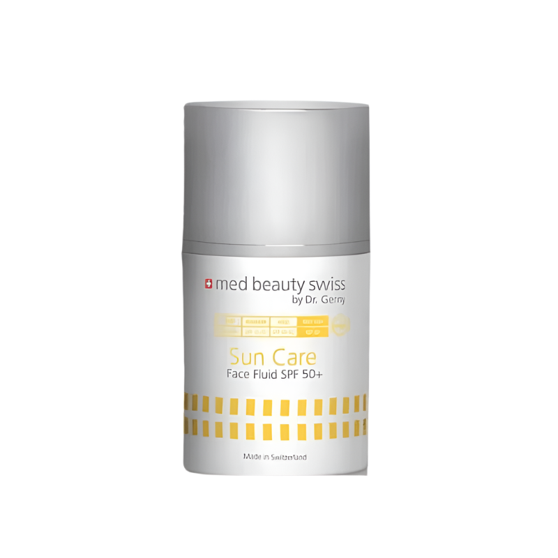 Med Beauty Swiss sun care face fluid SPF50 50ml - Beauty & the Lion Main image