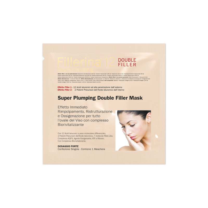 Labo Suisse fillerina 12 biorevitalizing super plumping double filler mask (1 piece) - Beauty & the Lion