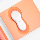 Close-up of Nebulyft R1 gold-electrode panel for facial treatment