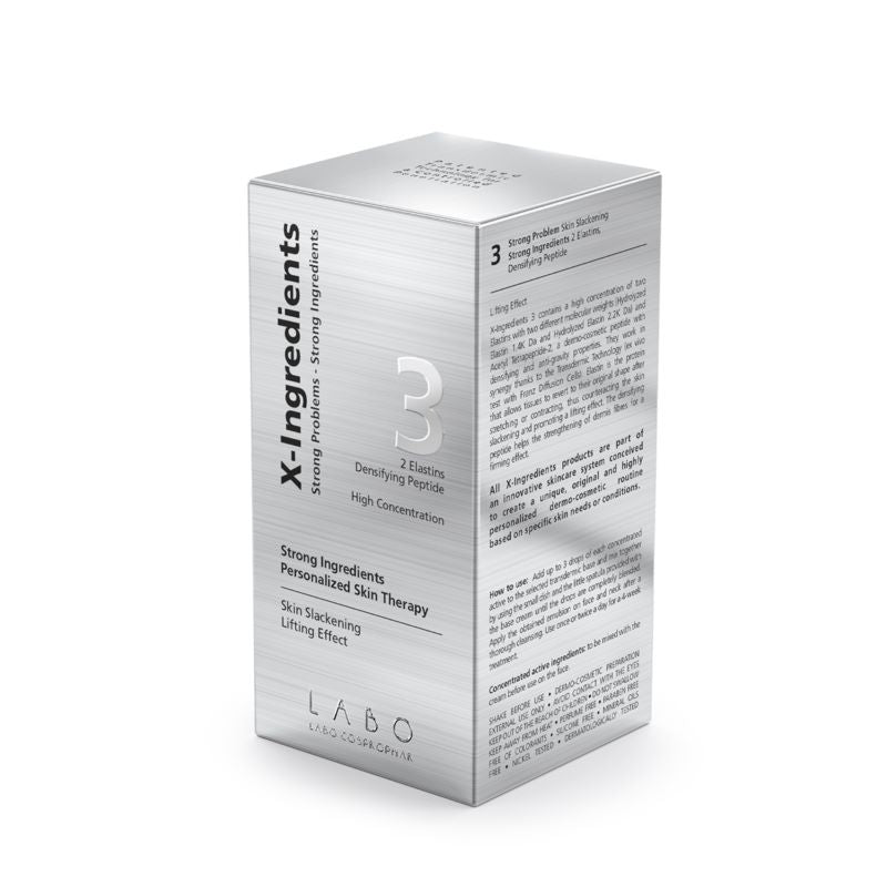 Labo Suisse x-ingredients 3 : 2 elastins densifying peptide - Beauty & the Lion