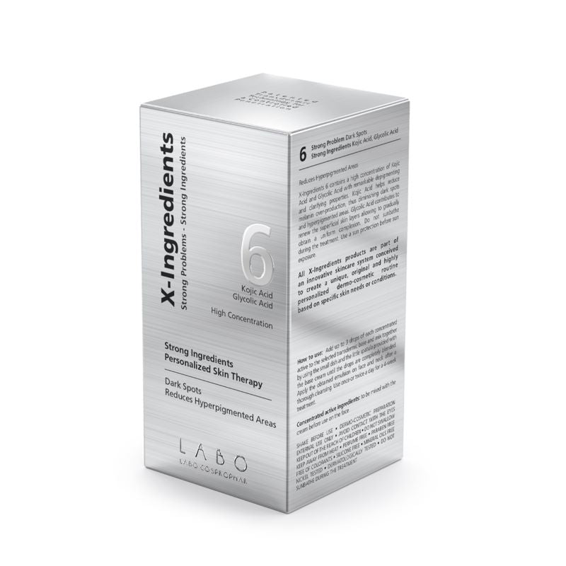 Labo Suisse x-ingredients 6 : kojic acid glycolic acid - Beauty & the Lion