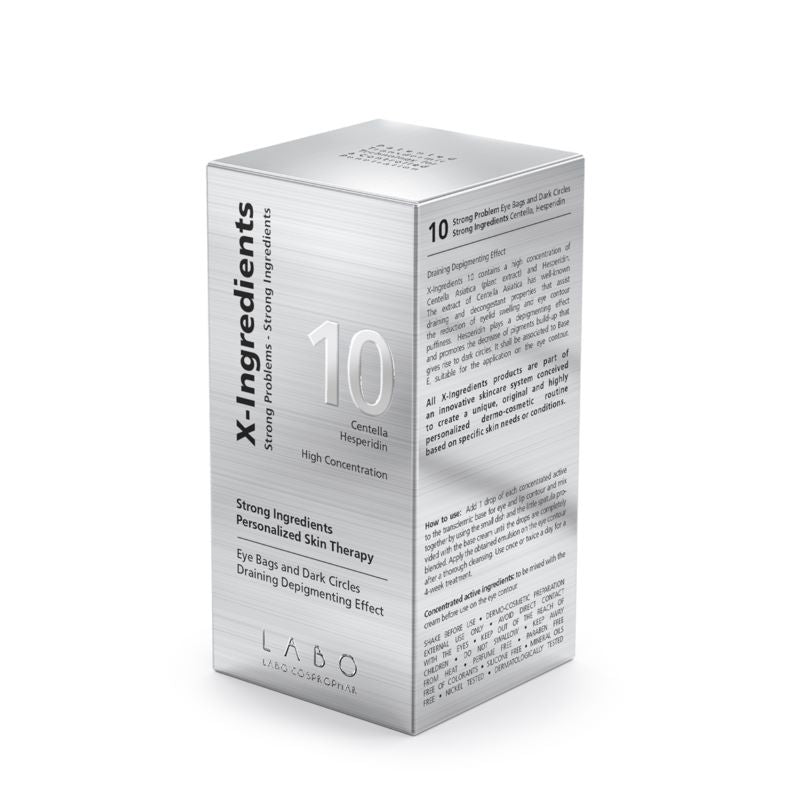 Labo Suisse x-ingredients 10 : centella hesperidin - Beauty & the Lion