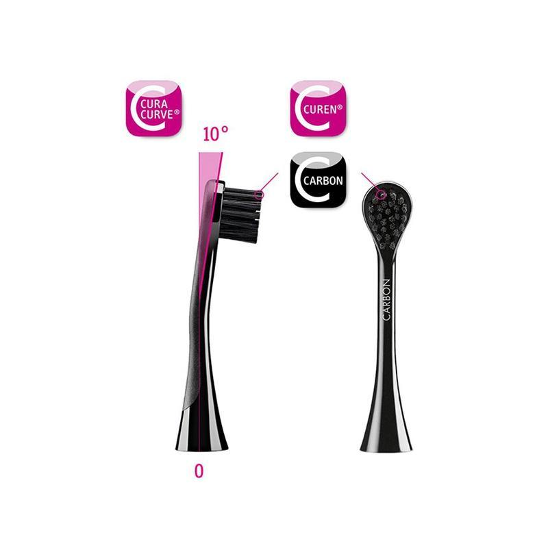 Curaprox black is white hydrosonic toothbrush - Beauty & the Lion