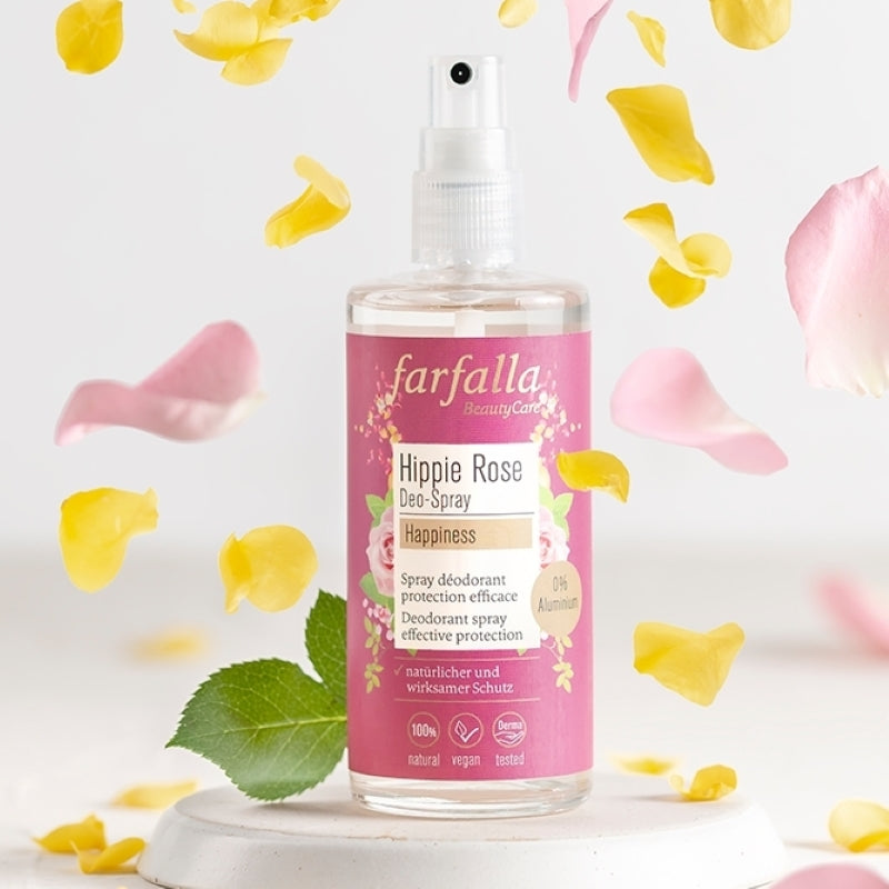 Farfalla hippie rose happiness deodorant spray 100 ml - Beauty & the Lion