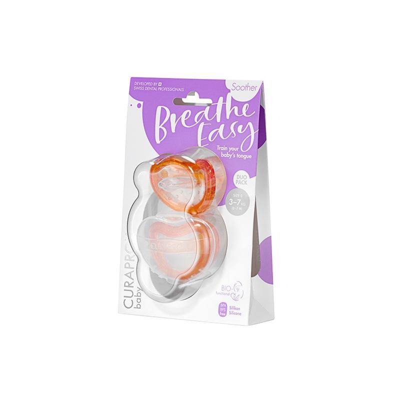 Curaprox baby pacifier duo - Beauty & the Lion