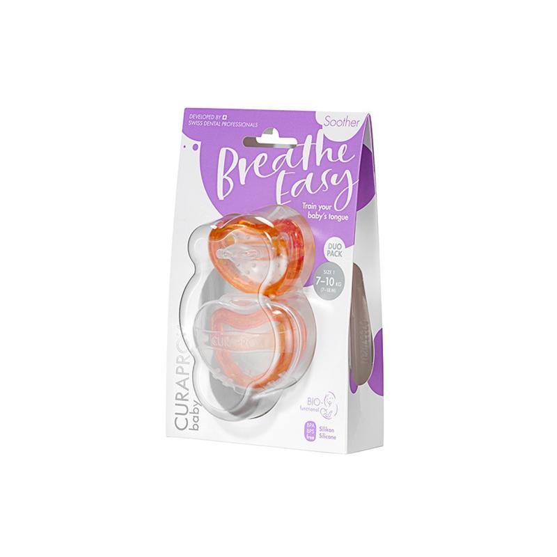 Curaprox baby pacifier duo - Beauty & the Lion